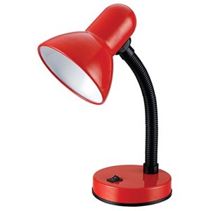 מנורת שולחן E27 GARDA אדום